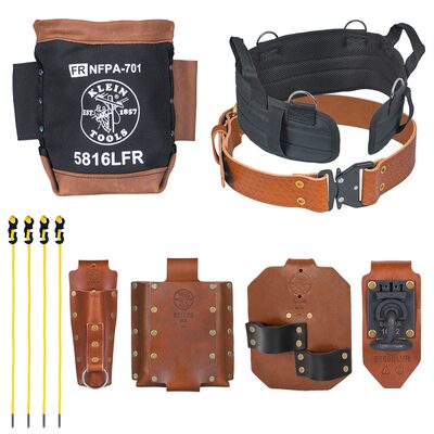 Klein Tools Ironworker Complete Toolbelt System, Large