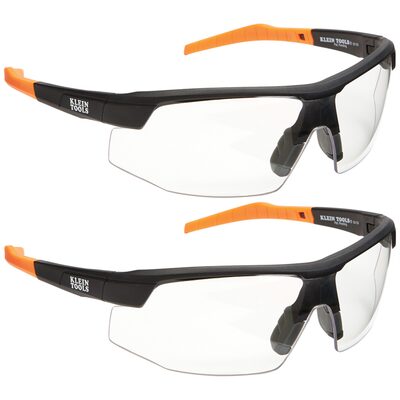 Klein Tools Professional Safety Glasses, Full Frame, Clear Lens