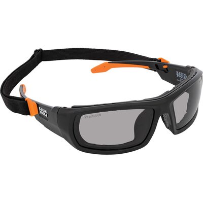 Klein Tools Professional Full-Frame Gasket Safety Glasses, Gray Lens