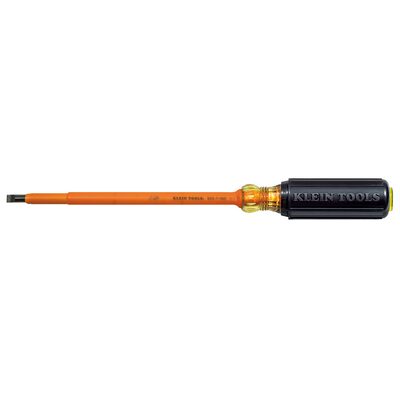 Klein Tools Wire Bending Cabinet Tip Screwdriver 4-Inch