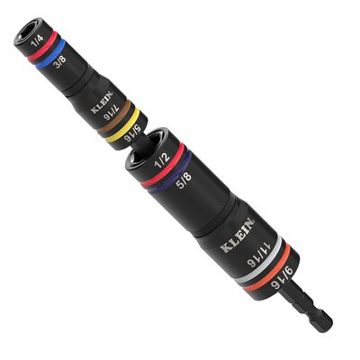 Klein Tools KNECT&trade; Impact Pass Through and Deep-Well Flip Socket Set, 20-Piece