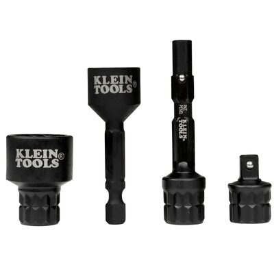Klein Tools KNECT&trade; (M) Impact Socket Wrench Adapter Set
