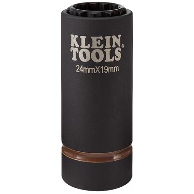 Klein Tools 2-in-1 Metric Impact Socket Set, 12-Point, 5-Piece