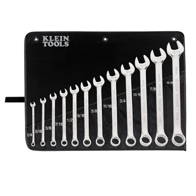 Klein Tools Combination Wrench Set, 12-Piece