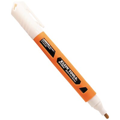 Klein Tools Skribes&trade; Fine Tip Permanent Marker, Blue, 1-Pack
