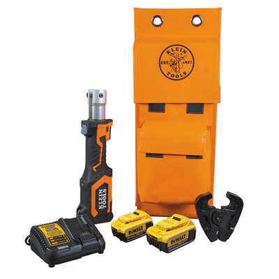 Klein Tools Battery-Operated Crimper, D3 Groove, 4 Ah