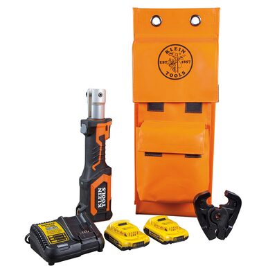 Klein Tools Battery-Operated Crimper, D3 Groove, 2 Ah