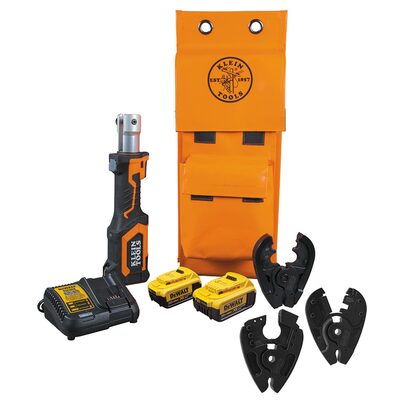 Klein Tools Battery-Op Cut/Crimper, BG Die/D3 Groove/ACSR/EHS