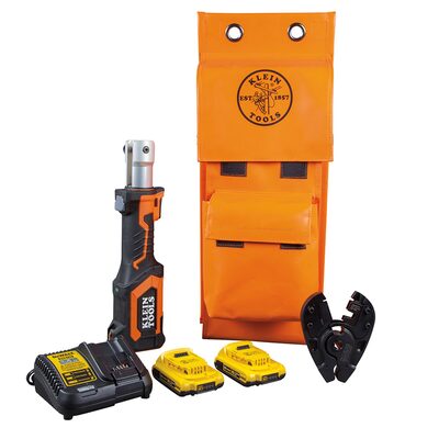 Klein Tools Battery-Operated Bolt Cutter, Steel, 2 Ah