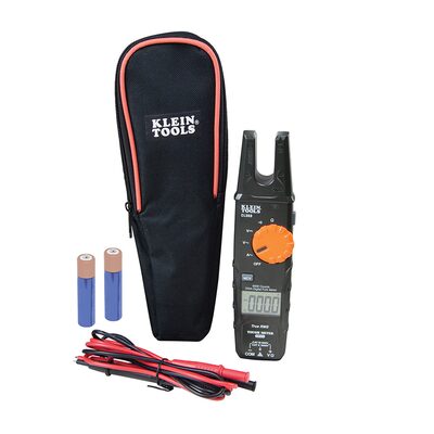 Klein Tools Electrical Tester, Open Jaw Fork Meter, AC Auto-Ranging, 200 Amp