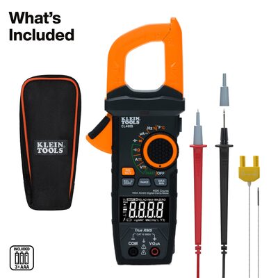 Klein Tools 400A AC/DC Auto-Ranging Smart Digital Clamp Meter