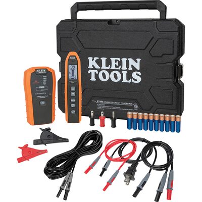 Klein Tools Advanced Electrical Circuit Breaker Finder and Wire Tracer Kit and Case