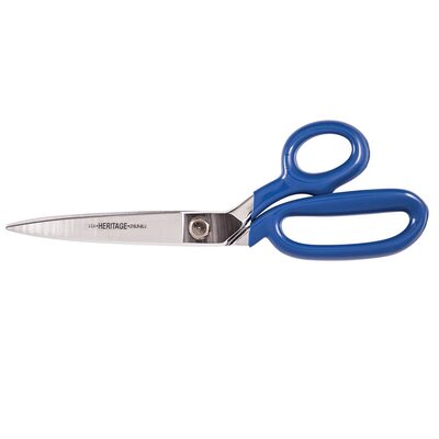 Klein Tools Bent Trimmer w/Large Ring, Coated Handles, 10-Inch