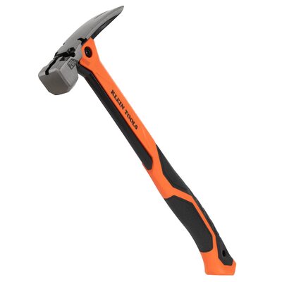 Klein Tools Smooth Face Anti-Vibration Hammer, 20-Ounce