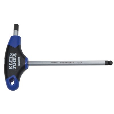 Klein Tools 8 mm Ball-End Hex Key, Journeyman&trade; T-Handle, 6-Inch
