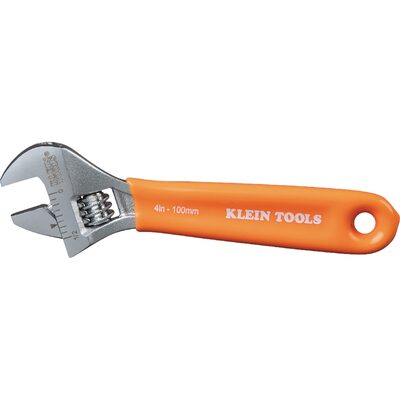Klein Tools Extra-Capacity Adjustable Wrench, 4-Inch