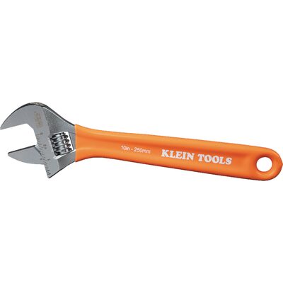 Klein Tools Extra-Capacity Adjustable Wrench, 10-Inch