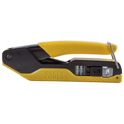 Klein Tools Data Cable Crimping Tool for Pass-Thru&trade;, Compact