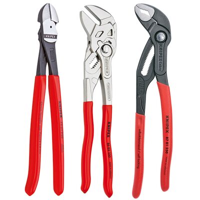 KNIPEX 3 PC 10" Pliers Set