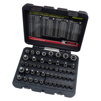 K Tool International Master Torx Socket Set 52 Pieces