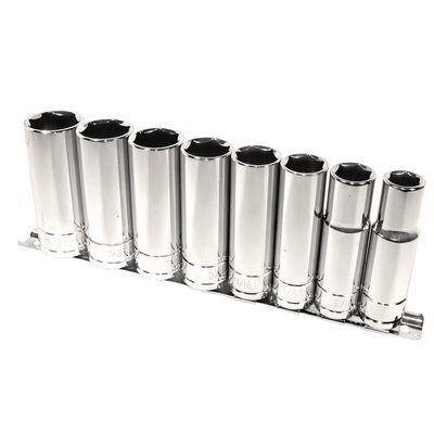 K Tool International 8-PIECE 1/2 " DR 6-PT SAE DEEP