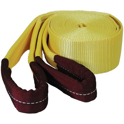 K Tool International Tow Strap With Looped End 3in. x 30ft. 30,000lbs