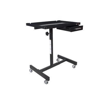 K Tool International Work Table 30 Inch Adjustable (Matte Black)