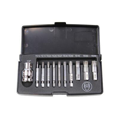 K Tool International Extractor Set Damaged Torx Screw 11 Piece