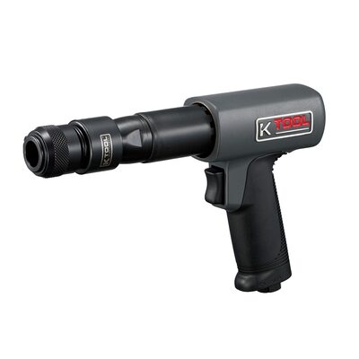 K Tool International Air Hammer Long Barrel High Powered with Quick Change Retainer