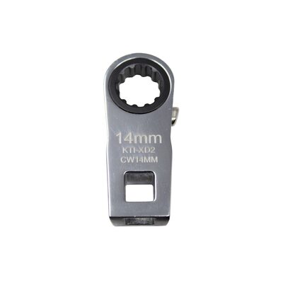 K Tool International Ratcheting Crowfoot Wrench 14mm 3/8 Inch Drive