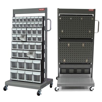 ShopSol CART 2 SIDED BINS/FLIP OUT