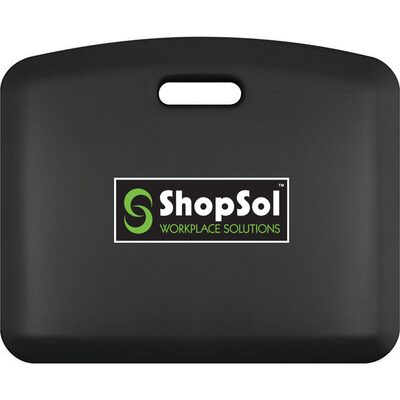 ShopSol Anti-Fatigue Mat Mobile Pro 22" x 18" Black 2218S
