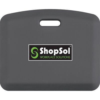 ShopSol Anti-Fatigue Mat Mobile Pro 22" x 18" Gray 2218SS