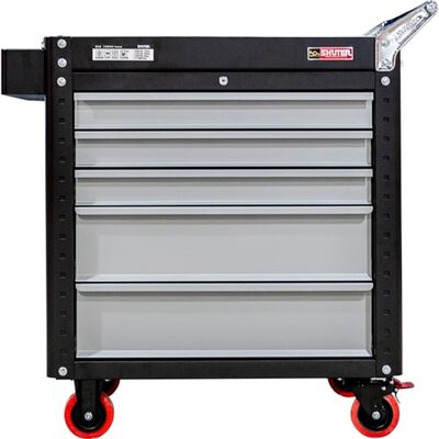 ShopSol Shuter Heavy-Duty Utility Cart with (5) Modular Drawers