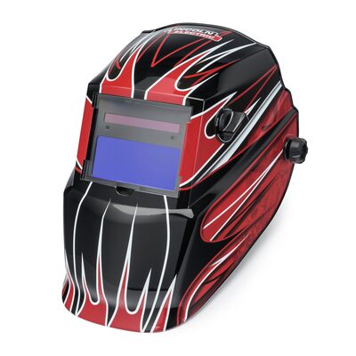 Lincoln Electric Welders FIERCE RED 600S VAR SH 9-13 ADF HELMET