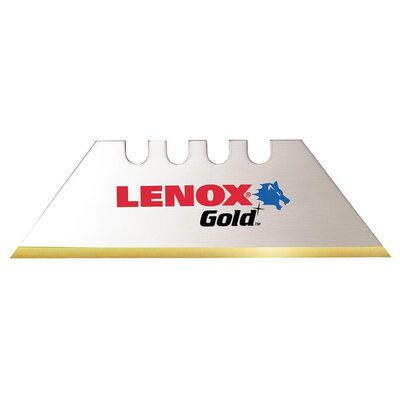 Lenox Tools UTILITY KNIFE BLADES, BI-METAL WITH GOLD EDGE, FIT