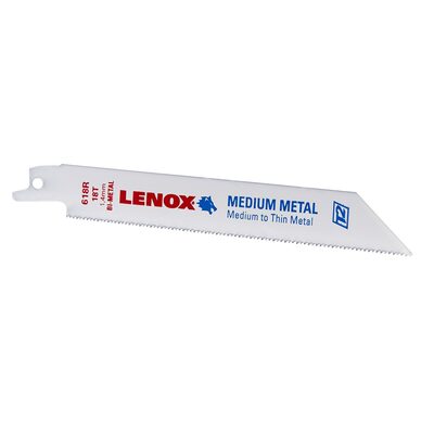 Lenox Tools Reciprocating Saw Blades 618R/6 in. Long (5-Pack)