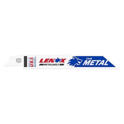 Lenox Tools 6 Inch 24 TPI Bi-Metal Reciprocating Saw Blades - 5 Pack