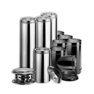 Lanair Products 6 INCH WALL CHMNEY