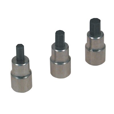 Lisle SOCKET BIT SET BRAKE CALIPER 3 PC 3/8IN DRIVE