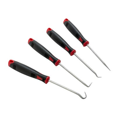 Lisle Mini Hook & Pick Set, 4Pc