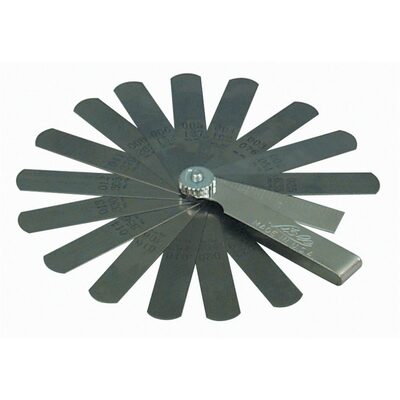 Lisle FEELER GAUGE BLADE TYPE .002 TO .025IN.
