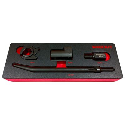 Milton Industries Shockit Socket O2 Sensor Removal Kit with HD EVA Foam Tray - For Frozen/Obstructed O2 and NOx Sensors