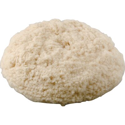 Makita 7" Wool Bonnet, Hook and Loop, Compounding