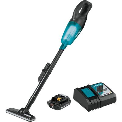 Makita 18V LXT Brushless Cordless 2 Gallon HEPA Filter Portable Wet/Dry Dust Extractor/Vacuum (Bare)