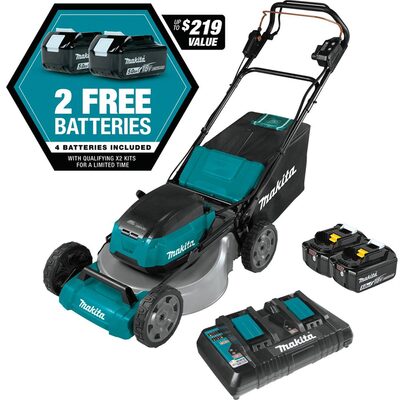 Makita 18V X2 21" Lawn Mower Kit