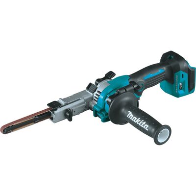Makita 18V LXT&reg; Lithium&hyphen;Ion Brushless Cordless 3/8" x 21" Detail Belt Sander, Tool Only