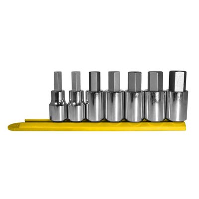 Mayhew 7PC SAE Hex Socket Bit Set