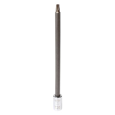 Mayhew Mayhew T25 Torx&reg; Long Insert Socket Bit, 1/4-Inch Drive
