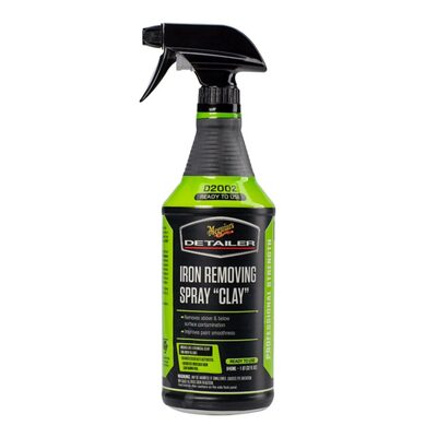 Meguiars Detailer DRTU200232 Iron Removing Spray Clay, 32 oz
